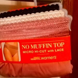 No muffin top panties 3 pack